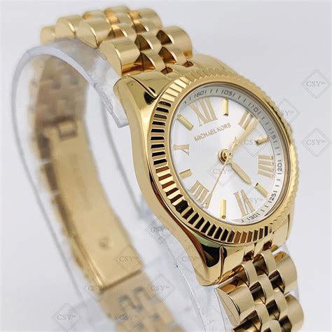 mk3229 michael kors damenuhr|Neu Michael Kors MK3229 Lexington Gold Edelstahl Silbernes.